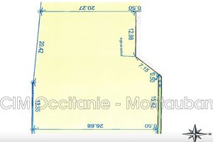 Terrain Vente Montech  830m² 88000€