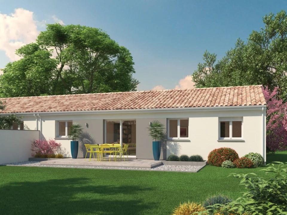 Terrain + maison 89 m²