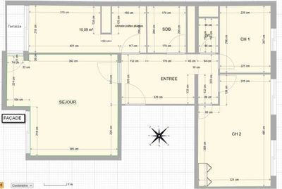 Bureaux - A VENDRE - 73 m² non divisibles