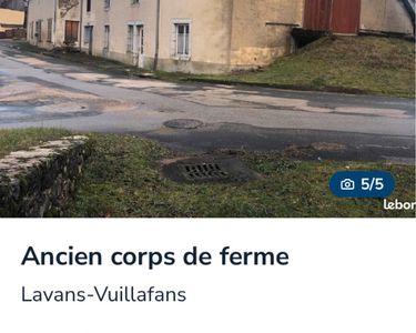 Ancien corps de ferme disposant d'un fort potentiel