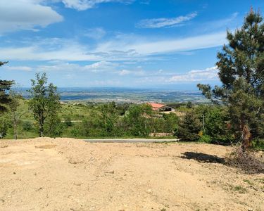 Terrain viabilisé 860 m² avec vue dégagée 