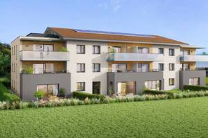 Prevessin, dans le programme neuf Solium appartement de type 2 de 43.20m²