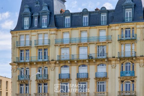 Appartement en bord de mer dans un ancien hôtel de 1901 