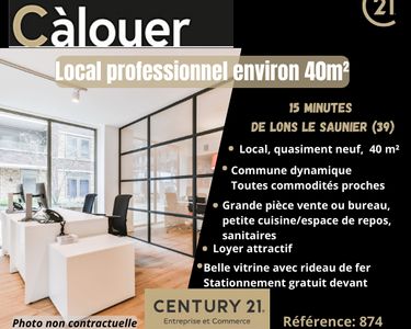 Local 40 m² LONS LE SAUNIER