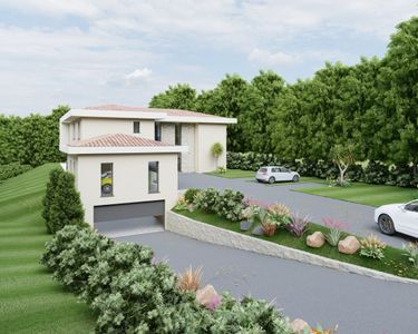 Terrain de 2539 M2 Plat avec Permis Villa Contemporaine ( Secteur Pibonson )