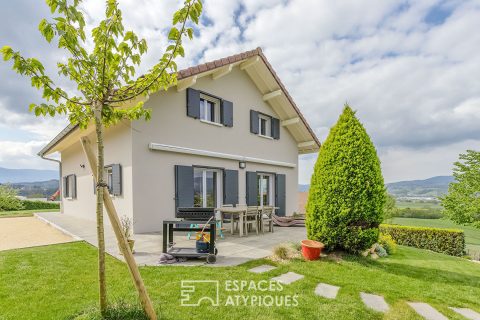 Magnifique maison contemporaine avec jardin et vue panoramique