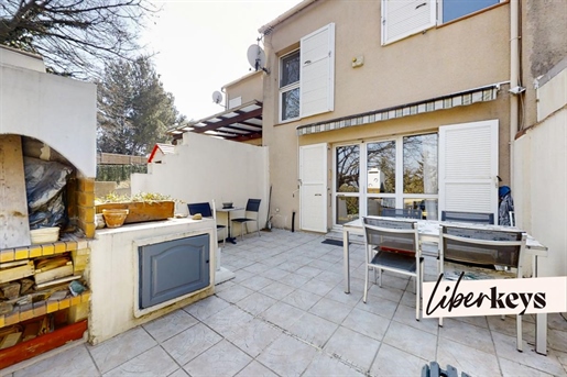 Maison T4 de 80m² avec terrasses, jardin et garage à Aubagne 