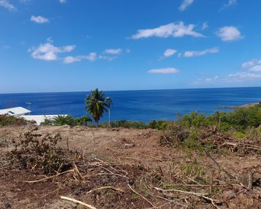 Vieux habitants 7 lots de terrain vue imprenable sur mer