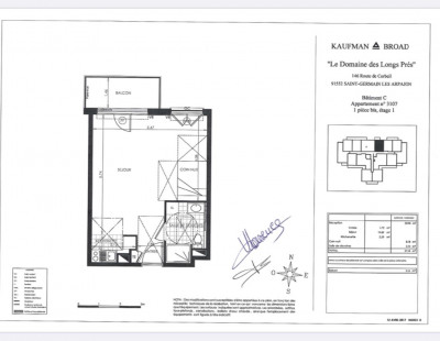 Appartement 1 pièce 37 m²