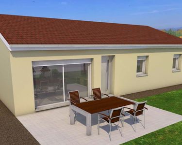 Maison neuve + Terrain à GIBLES - 71800 -