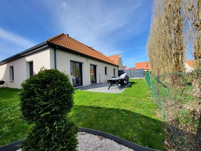 Superbe maison à Mazingarbe de 2016 ,plain-pied 4 chambres