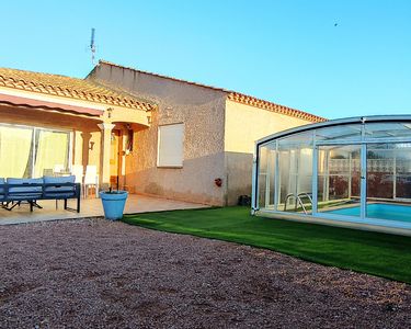 Villa T5 avec piscine couverte