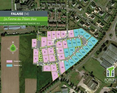 Terrain 633m² - Falaise