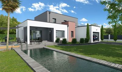 Projet de construction d'une maison 134 m² avec terrain à LAGRAVE (81) au prix de 356660€.