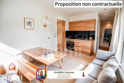 Appartement 1 pièce 17 m²