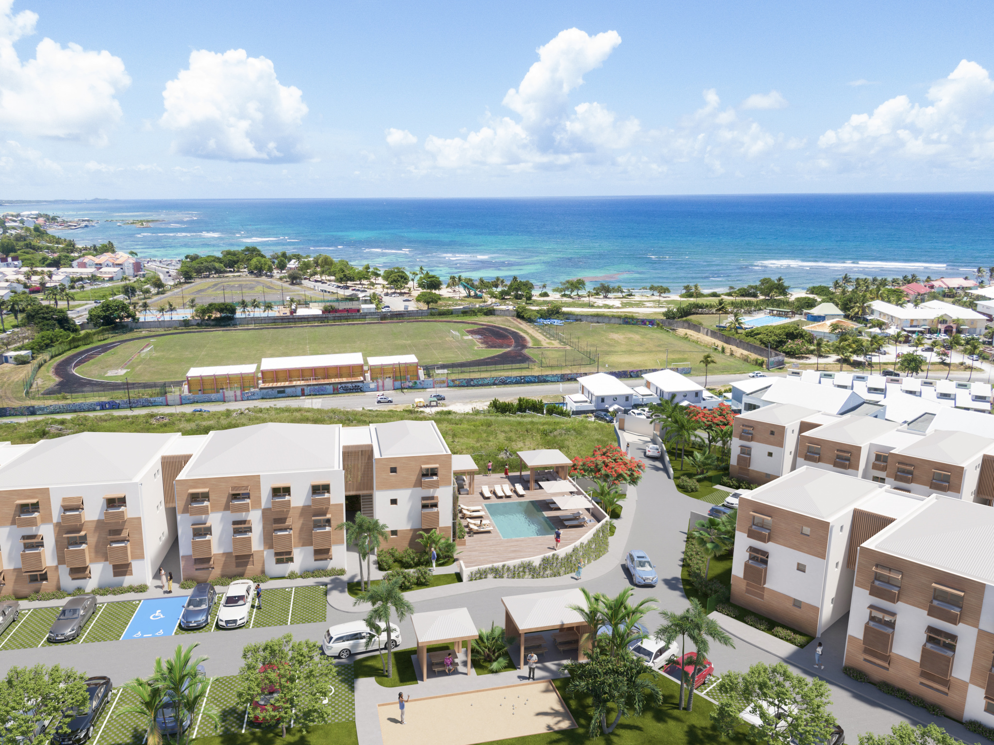 NOUVELLE RESIDENCE DOMAINE HORIZON VUE MER ET ACCES PLAGE SA 