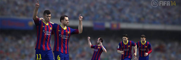 FIFA 14 se chlubí čistou střelou a reálnou fyzikou