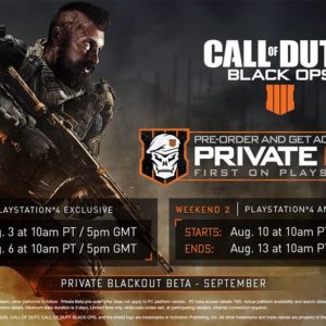 Srpnová beta Call of Duty: Black Ops 4 nabídne spoustu obsahu