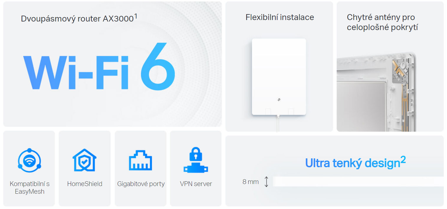 Dostaňte Wi-Fi signál do každého kouta snadno a rychle díky elegantnímu řešení od TP-Link