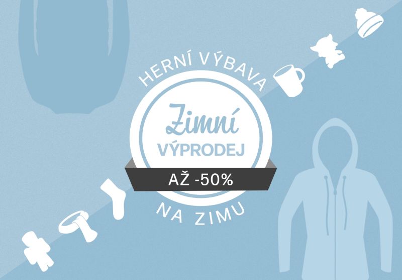 Velký výprodej zimních herních předmětů