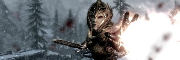 Draci a pavouci v Elder Scrolls V: Skyrim