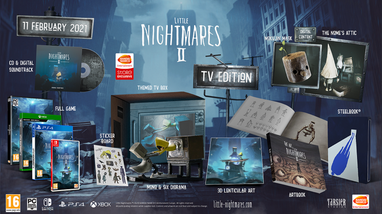 Známe edice Little Nightmares II