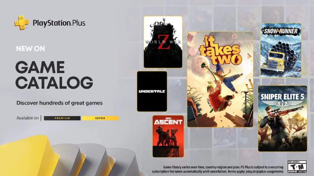 Odhalena červencová nabídka her v PlayStation Plus Extra a Premium