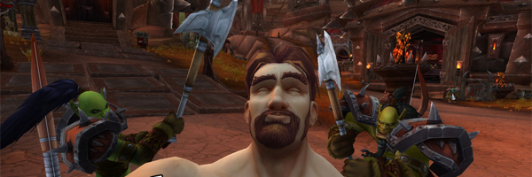 Invaze selfie ve World of Warcraft