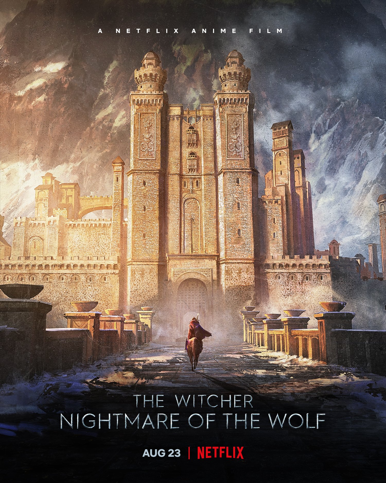 Odhaleno datum premiéry anime filmu The Witcher: Nightmare of the Wolf