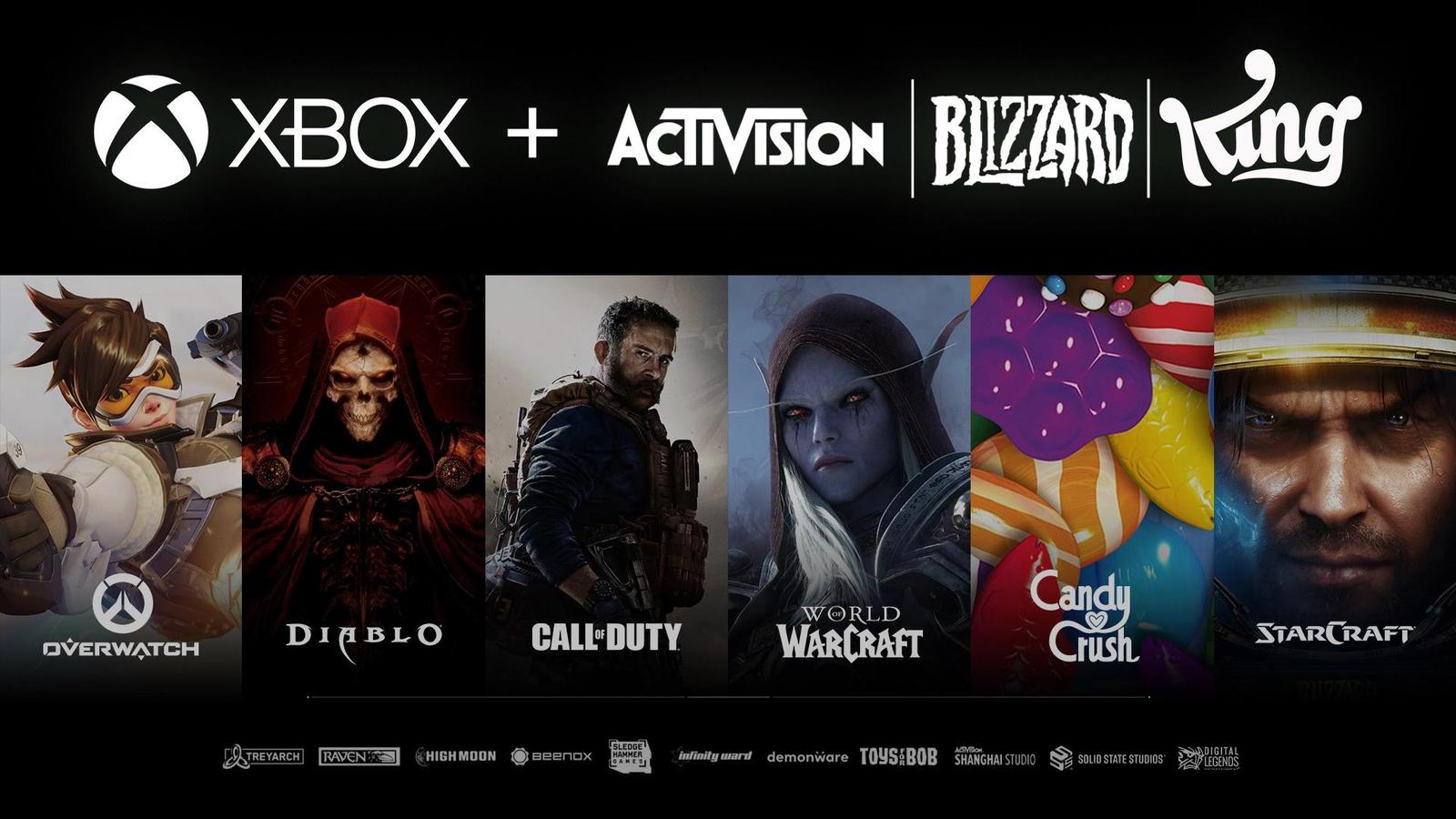 Microsoft se chystá přinést Call of Duty, Diablo a Overwatch do Game Passu