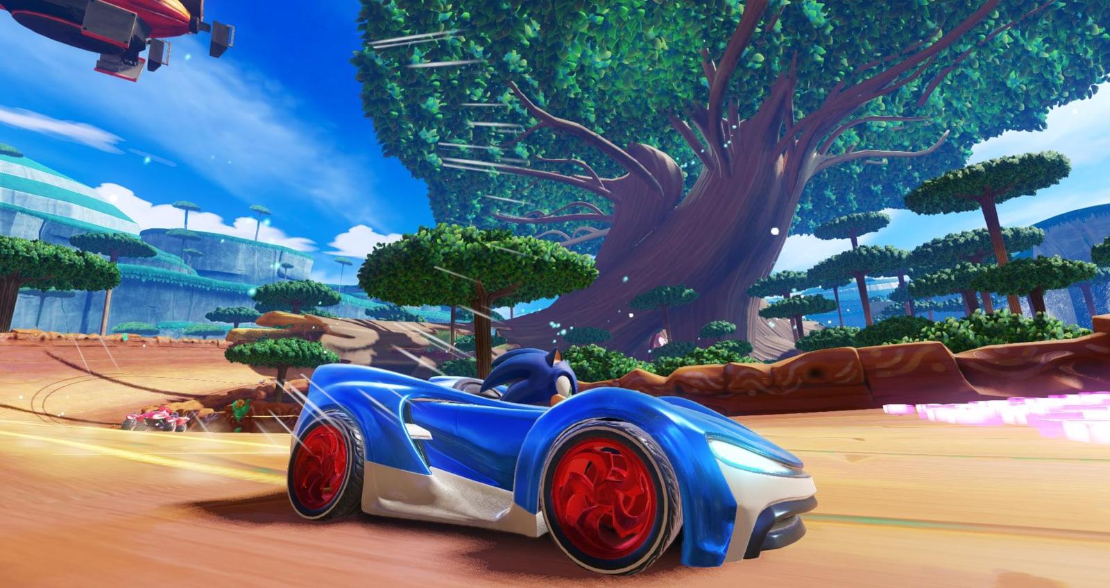 První gameplay záběry z Team Sonic Racing