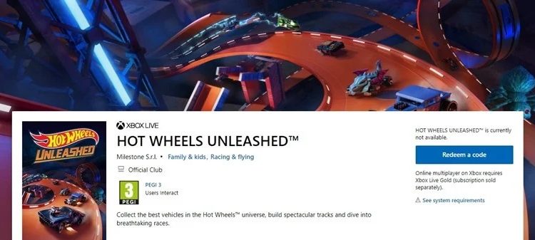 Únik prozradil závody Hot Wheels Unleashed