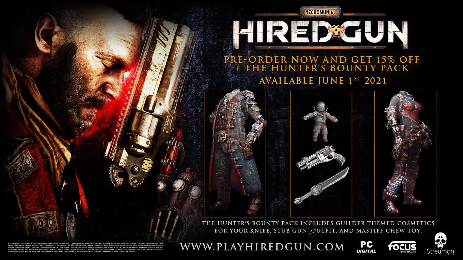 Představena střílečka Necromunda: Hired Gun