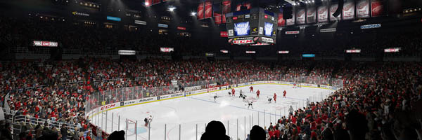 NHL 15 chce mít autentické arény