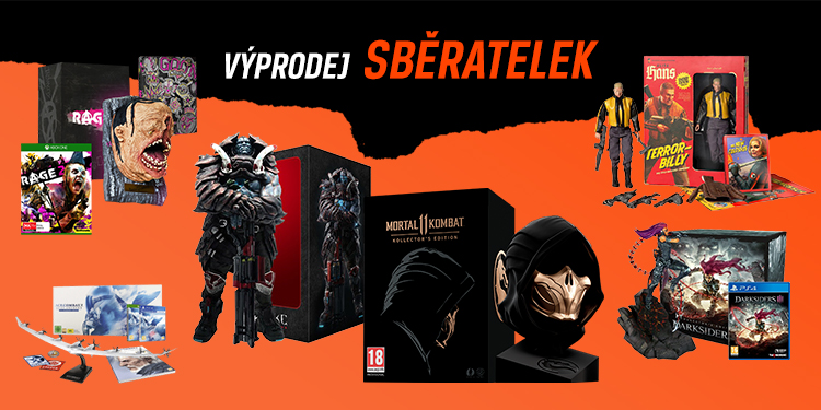 Velký výprodej sběratelských edic