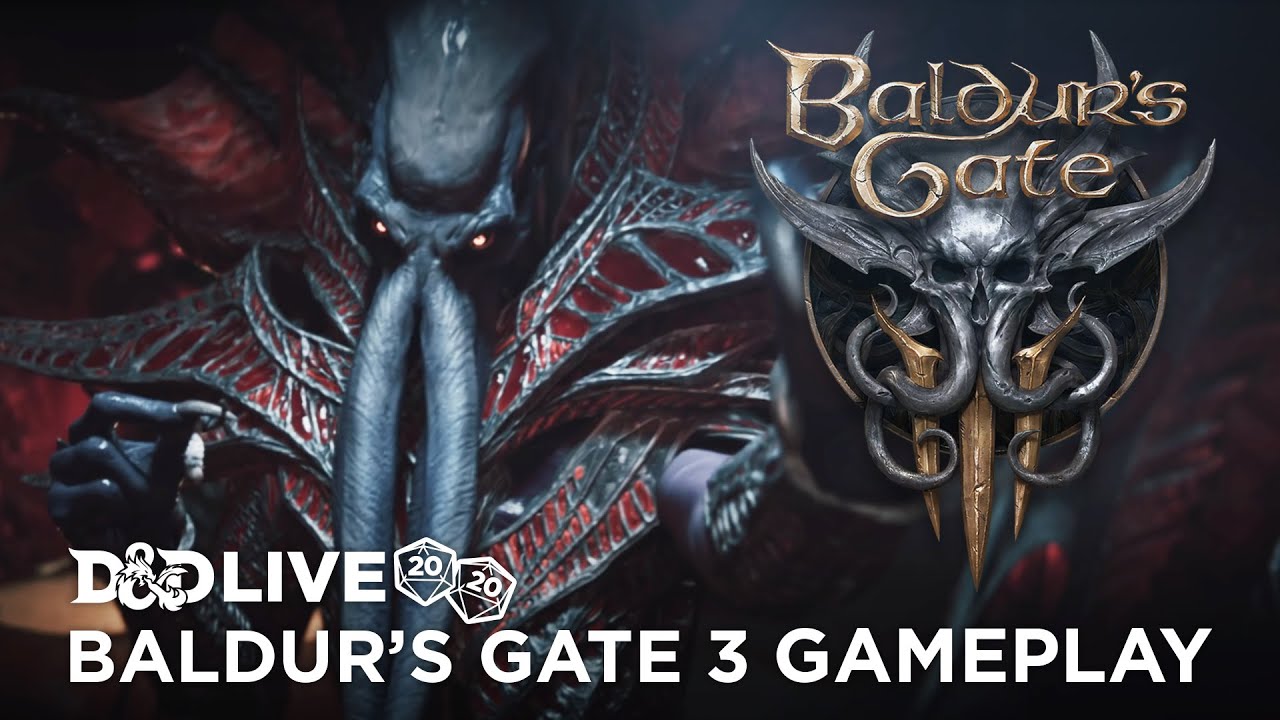 Více než hodina záběrů z Baldur's Gate 3