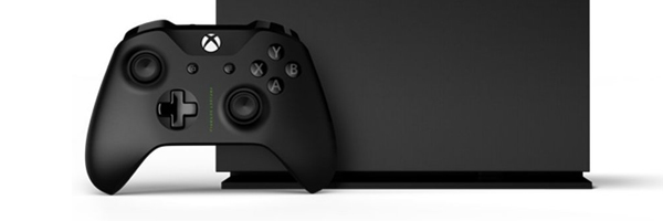 Project Scorpio edice Xboxu One X se svislým stojanem