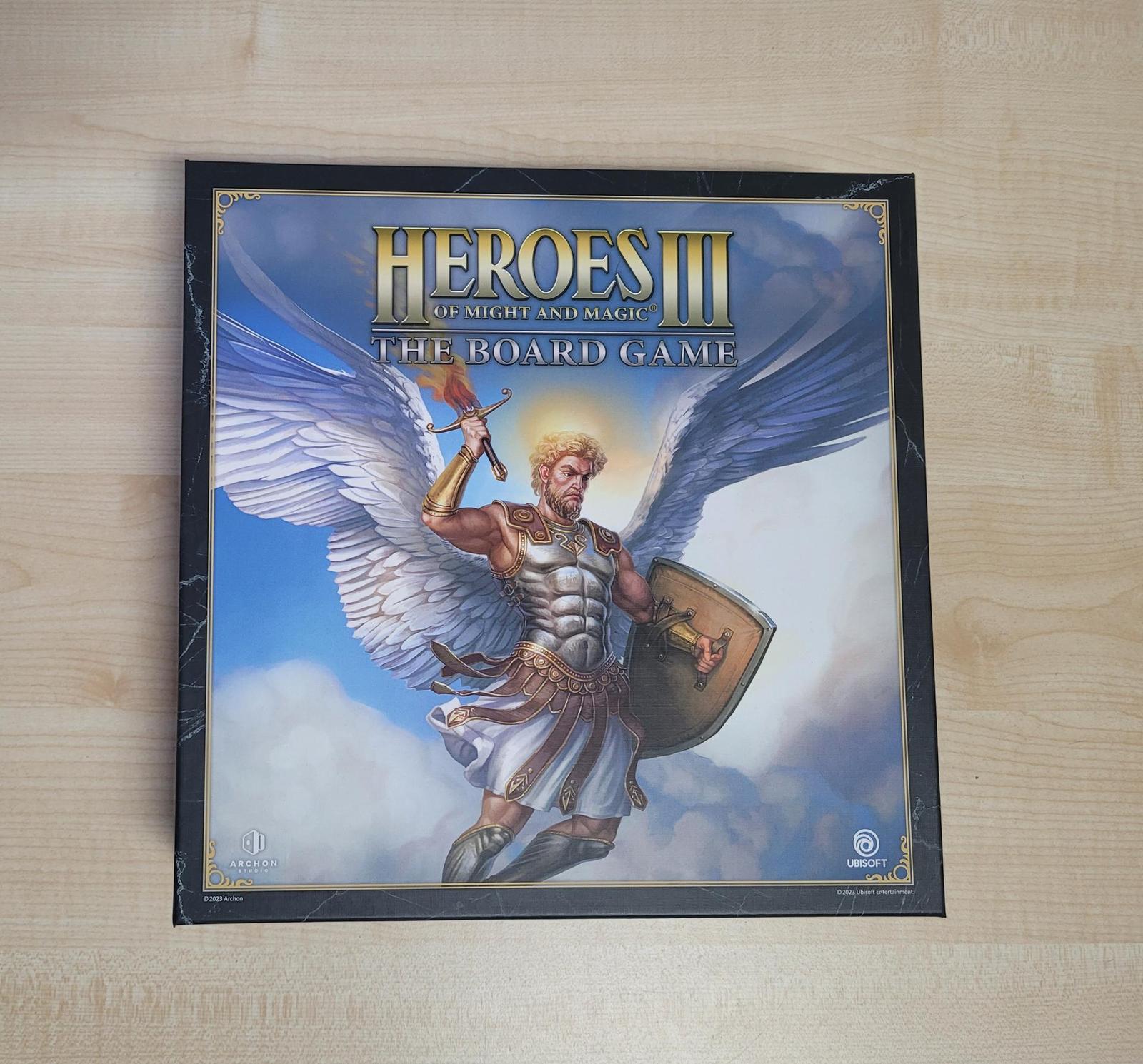 Recenze deskové hry Heroes of Might and Magic III