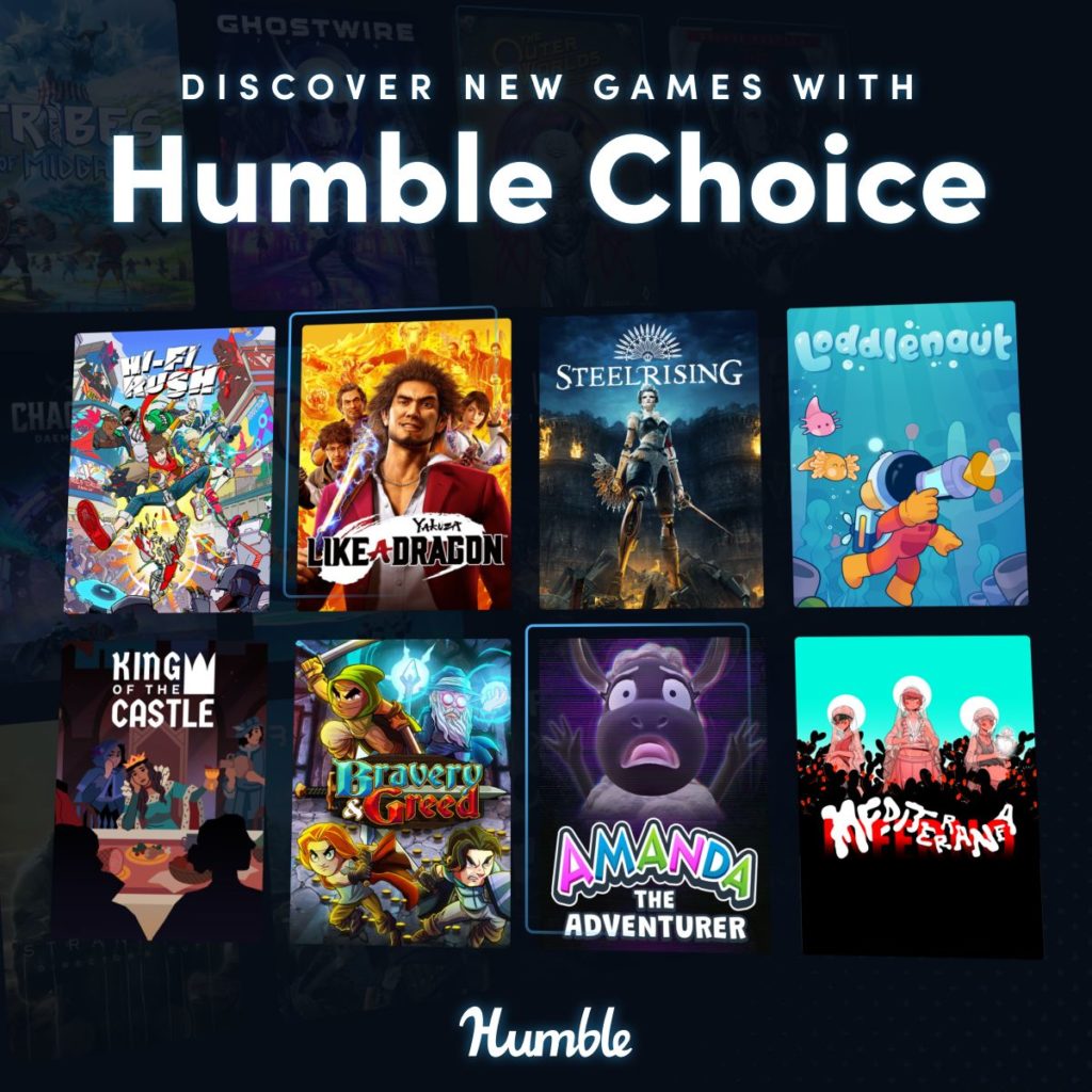 Květnová nabídka v Humble Choice oficiálně představena