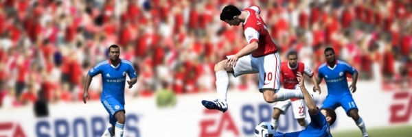 FIFA 12 a zápas Man City vs Arsenal