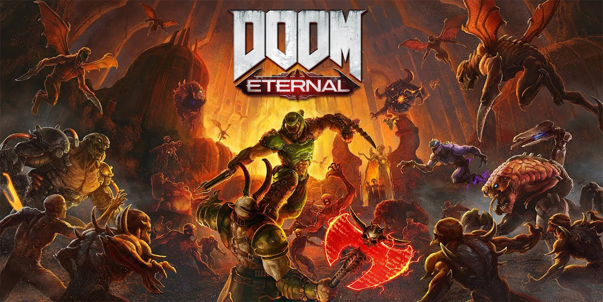 DOOM Eternal v nových gameplay záběrech a screenshotech