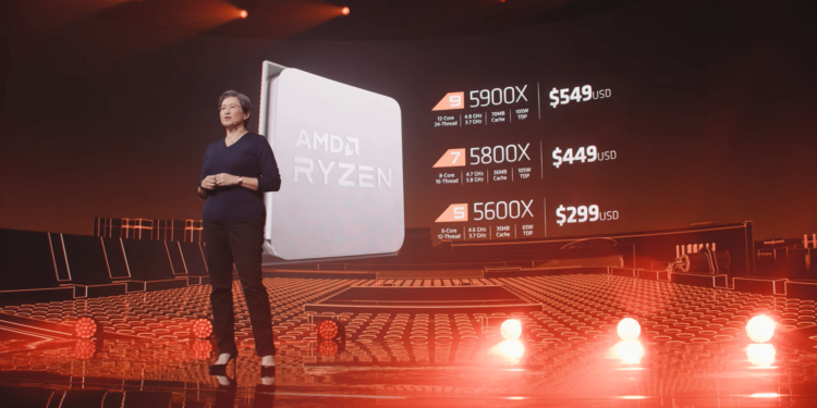 Představeny procesory Ryzen 5000