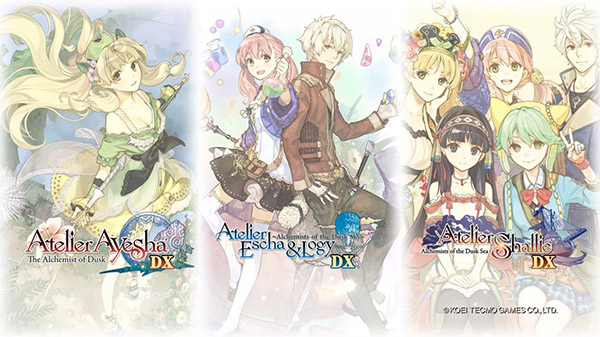 Oznámena kompilace Atelier Dusk Trilogy Deluxe Pack