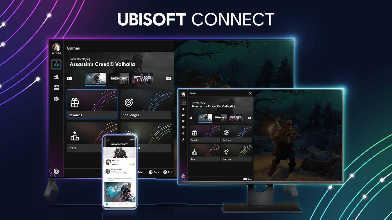 Ubisoft představuje systém Ubisoft Connect