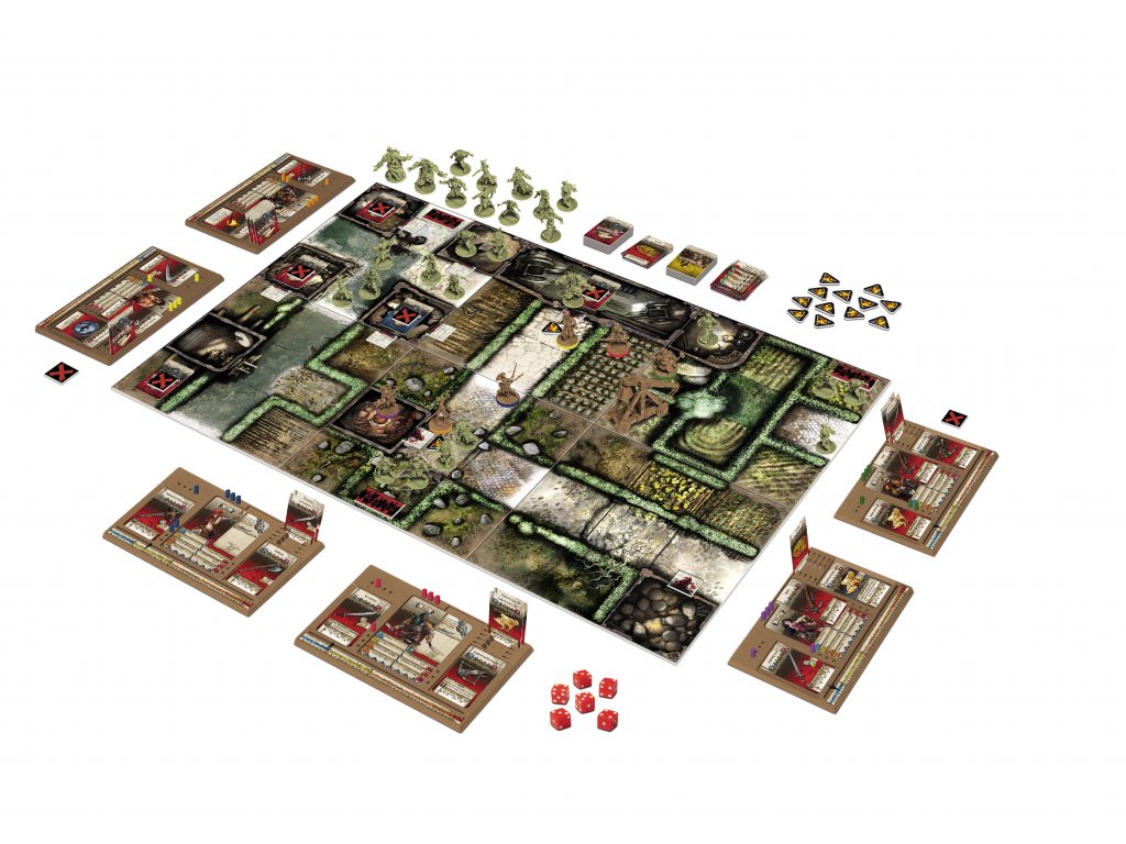 Recenze deskové hry Zombicide: Zelená horda