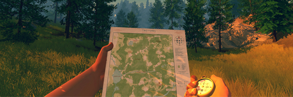 Vytiskněte si mapu Firewatch