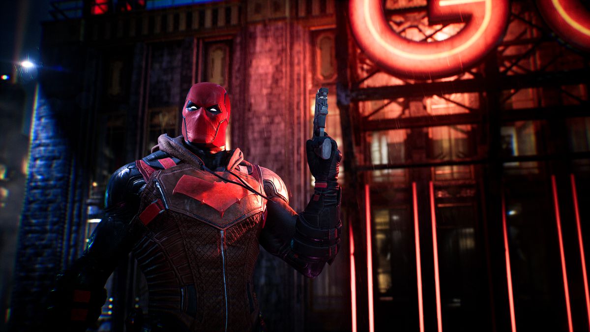 Takto bude vypadat Red Hood. Zdroj: WB Games Montreal/Warner Bros. Games