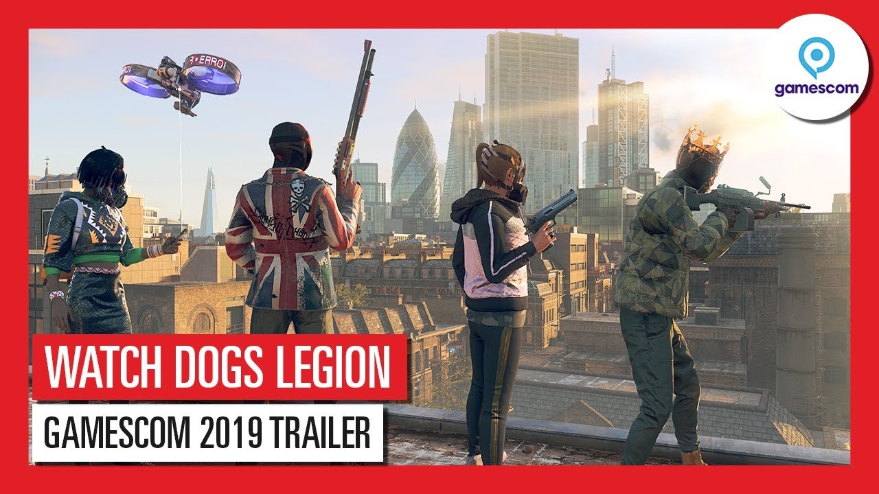 Watch Dogs Legion v Gamescom traileru