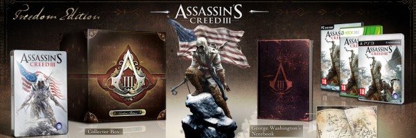 Sběratelské edice Assassin's Creed 3 pro PC