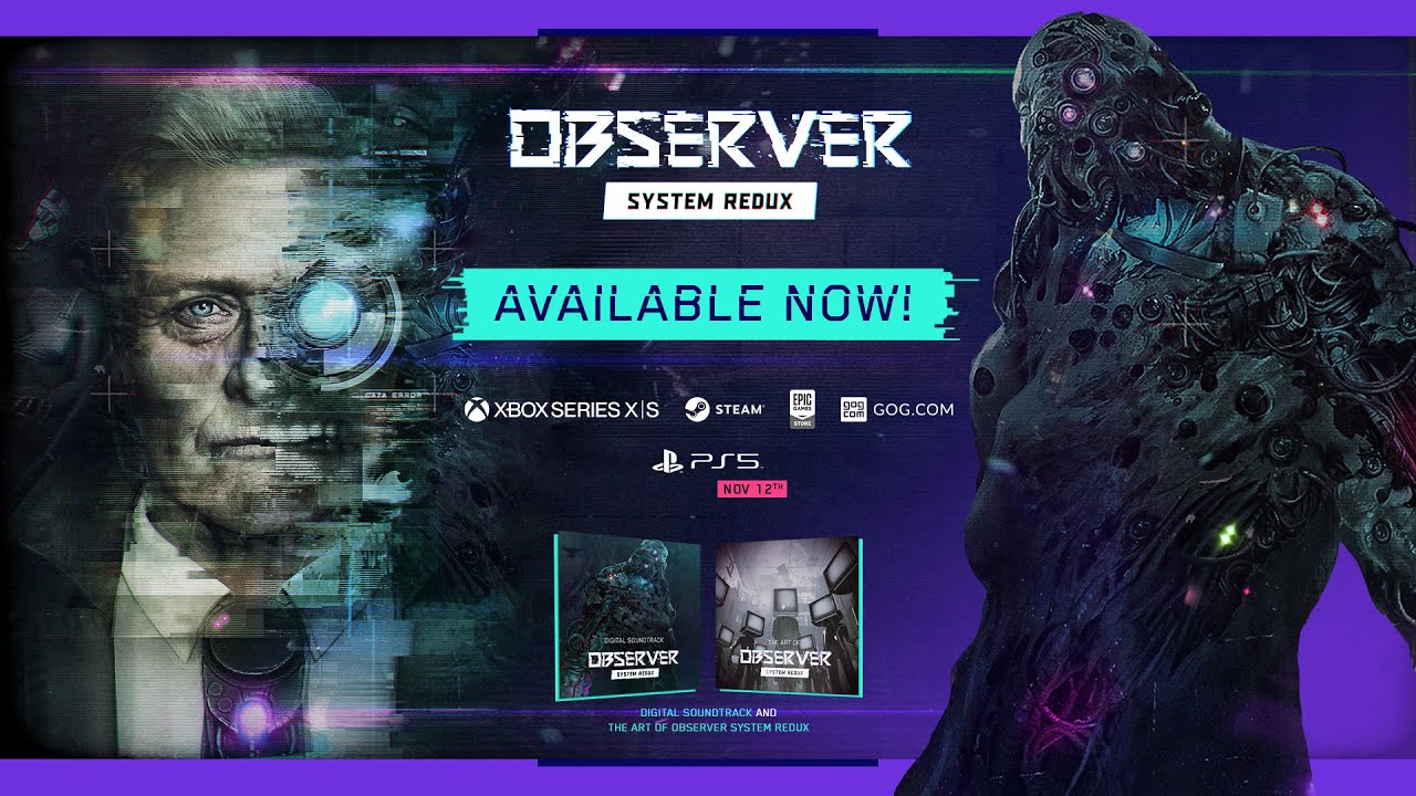 Observer: System Redux - launch trailer